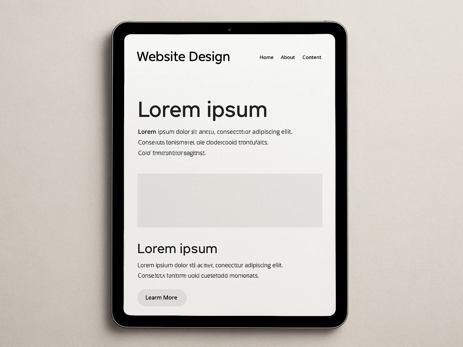 Website design